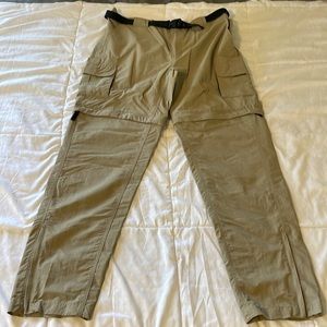 Magellan Outdoors convertible fishing pants size L